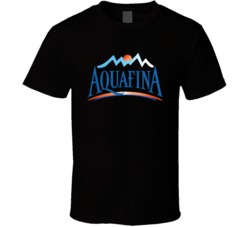 Aquafina Pure Water Popular Bottled Water Drink T Shirt