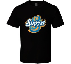 Sunkist Popular Soda Pop Orange Flavor Drink T Shirt