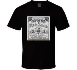 Ron Del Barrilito Puerto Rican Rum Distressed Look Alcohol Lovers T Sh
