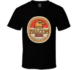 Falcon Beer Vintage Swedish Beer Label T Shirt