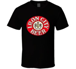Iron City Beer Pittsburgh Retro Distressed Look Beer Lovers T Shirt