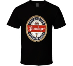 Steinlager Premium Lager New Zealand All Blacks Supporter Retro Label 