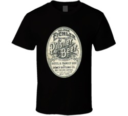 John Eichler Pilsner Beer Pre Prohibition Vintage Beer Label T Shirt