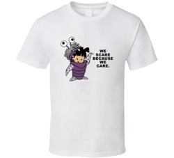 Monsters Inc Boo Dressed As Monster We Scare Because We Care Favorite 