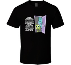 Monsters Inc James And Mike Look At Everybodys Favorite Scarer Now Fav