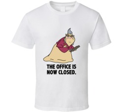 Monsters Inc Roz The Office Is Now Closed Favorite Movie Quotes T Shir