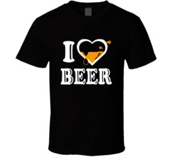I Love Beer Party Lover Beer Drinkers T Shirt