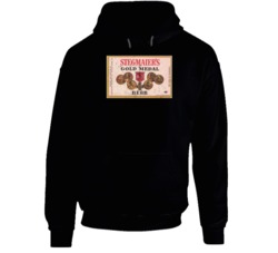 Stegmaiers Gold Medal Beer Distressed Vintage Beer Label Hoodie