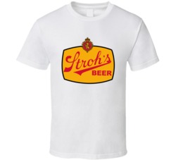 Strohs Beer Vintage Label Beer Lovers T Shirt