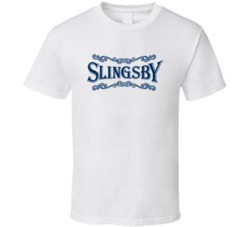 Slingsby Rhubarb Gin Alcohol Lovers Logo T Shirt