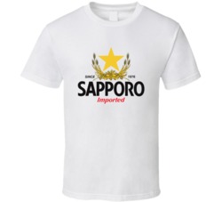 Sapporo Importer Lager Japan Beer Lovers T Shirt