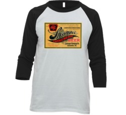 Sprenger Red Rose Beer Vintage Label Beer Lovers Raglan T Shirt