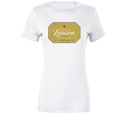 Lanson Gold Label Champagne Favorite Bubbly Ladies Premium T Shirt