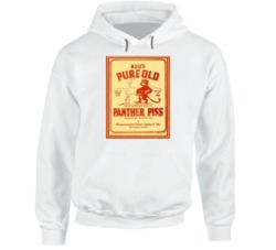 Reds Pure Old Panther Piss Vintage Moonshiners Poster Hoodie