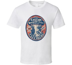 Cascade Brewery Xxxx Pale Ale Vintage Beer Bottle Label T Shirt