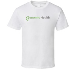 Genomic Health Inc Nasdaq Company Logo Employee Fan T Shirt
