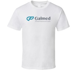 Galmed Pharmaceuticals Ltd Nasdaq Company Logo Employee Fan T Shirt