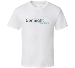 Gensight Biologics Sa Nasdaq Company Logo Employee Fan T Shirt