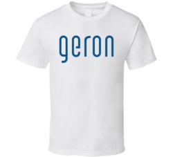 Geron Corporation Nasdaq Company Logo Employee Fan T Shirt