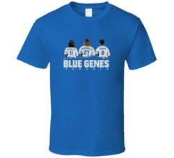 Blue Genes Toronto Baseball Team Fan T Shirt