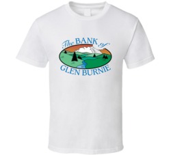 Glen Burnie Bancorp Nasdaq Company Logo Employee Fan T Shirt