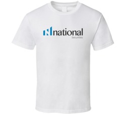 National Holdings Corporation Nasdaq Company Logo Employee Fan T Shirt