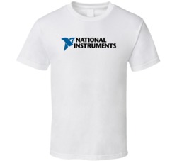 National Instruments Corporation Nasdaq Company Logo Employee Fan T Sh