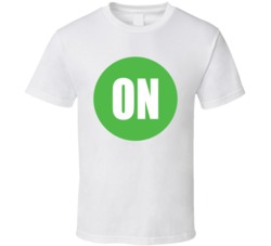 On Semiconductor Corporation Nasdaq Company Logo Employee Fan T Shirt