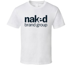 Naked Brand Group Limited Nasdaq Company Logo Employee Fan T Shirt