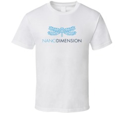 Nano Dimension Ltd Nasdaq Company Logo Employee Fan T Shirt