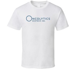 Oncolytics Biotech Inc Nasdaq Company Logo Employee Fan T Shirt