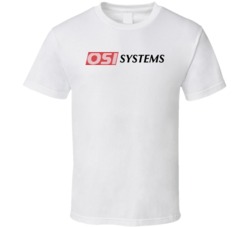 Osi Systems Inc Nasdaq Company Logo Employee Fan T Shirt
