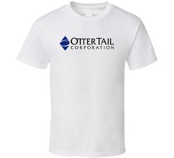 Otter Tail Corporation Nasdaq Company Logo Employee Fan T Shirt