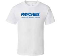 Paychex Inc Nasdaq Company Logo Employee Fan T Shirt