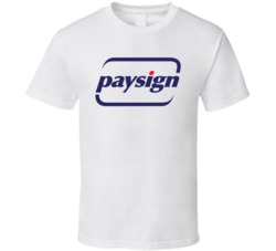 Paysign Inc Nasdaq Company Logo Employee Fan T Shirt