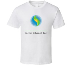 Pacific Ethanol Inc Nasdaq Company Logo Employee Fan T Shirt