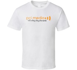 Pci Media Inc Nasdaq Company Logo Employee Fan T Shirt