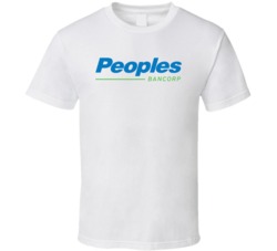 Peoples Bancorp Inc Nasdaq Company Logo Employee Fan T Shirt