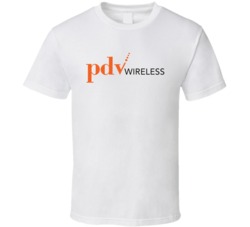 Pdvwireless Inc Nasdaq Company Logo Employee Fan T Shirt