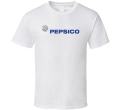 Pepsico Inc Nasdaq Company Logo Employee Fan T Shirt
