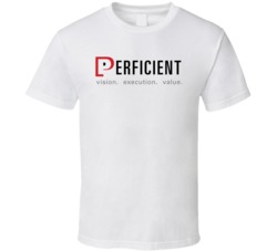 Perficient Inc Nasdaq Company Logo Employee Fan T Shirt