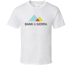Bank Of The Sierra Nasdaq Company Logo Employee Fan T Shirt