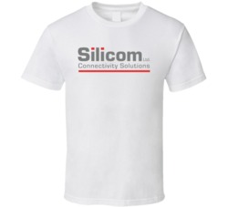 Silicom Ltd  Nasdaq Company Logo Employee Fan T Shirt