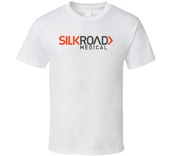 Silk Road Medical Inc Nasdaq Company Logo Employee Fan T Shirt