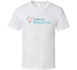 Selecta Biosciences Nasdaq Company Logo Employee Fan T Shirt