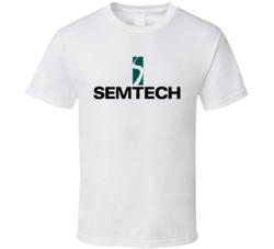 Semtech Corporation Nasdaq Company Logo Employee Fan T Shirt