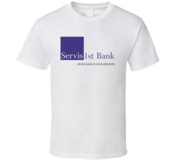 Servisfirst Bancshares Inc Nasdaq Company Logo Employee Fan T Shirt