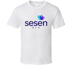 Sesen Bio Inc Nasdaq Company Logo Employee Fan T Shirt