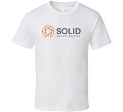 Solid Biosciences Nasdaq Company Logo Employee Fan T Shirt