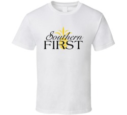 Southern First Bancshares Inc Nasdaq Company Logo Employee Fan T Shirt